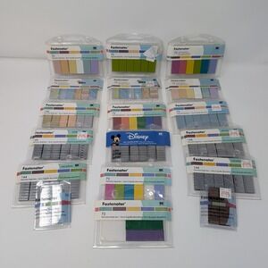 EK Success Fastenater Decorative Staple Bars Lot Disney Beach Vacation 16+ Packs